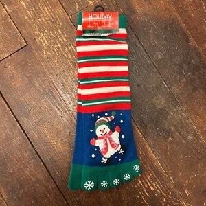 Christmas toe socks